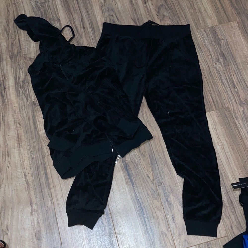 Velour Fashion Nova Jumpsuit